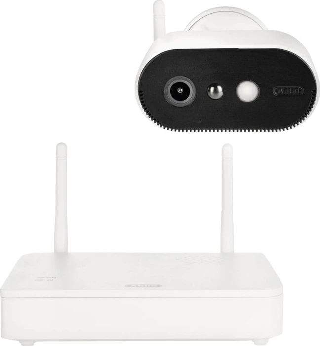 ABUS WLAN Akku Cam weiß, mit Basisstation