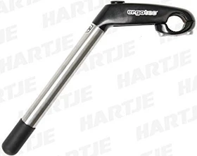 Ergotec Eagle 2 Tube Schaft 25.4mm/1" Vorbau 80mm schwarz/silber