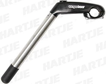 Ergotec Eagle 2 Tube Schaft 25.4mm/1" Vorbau 80mm schwarz/silber