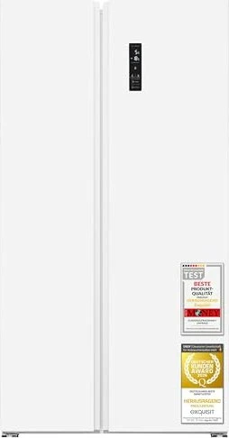 Exquisit SBS546-040D Side-by-Side weiß