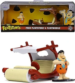 Jada Toys The Flintstones - Fred Flintstone & Flintmobile