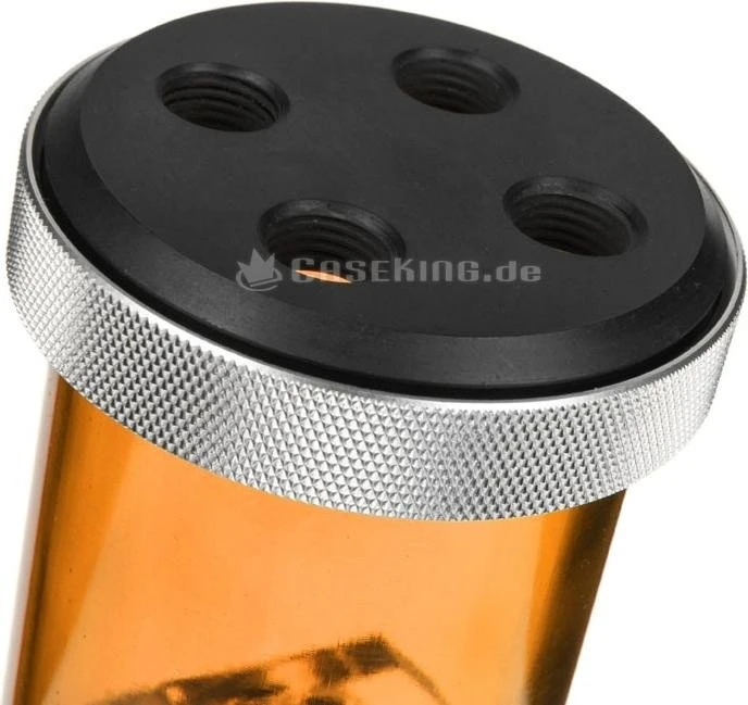 PrimoChill CTR Phase 2 120mm Laing D5, Acetal schwarz, orange