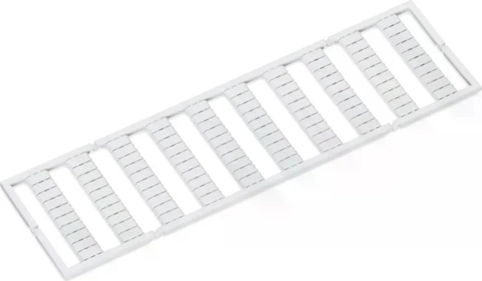 Wago WMB-Beschriftungskarte als Karte bedruckt 11 ... 20 (10x) dehnbar 5 - 5,2 mm Aufdruck waagerecht aufrastbar weiß
