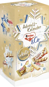 kinder White Adventskalender 2025