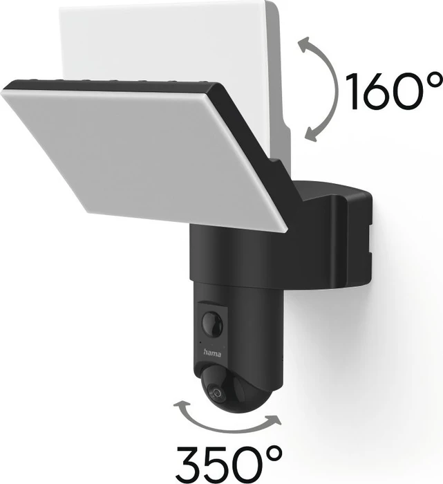 Hama Outdoor IP-Kamera mit Licht- und Bewegungsmelder