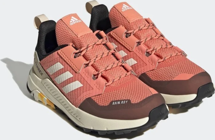 adidas Terrex Trailmaker Rain.RDY coral fusion/wonder white/solar gold (Junior)
