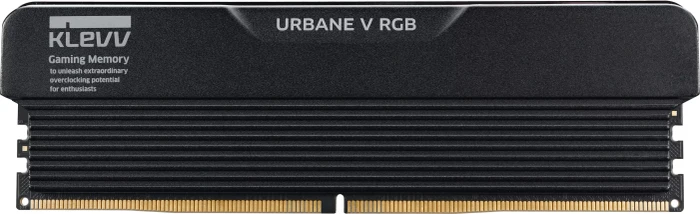 Klevv Urbane V RGB Jet Black UDIMM 32GB Kit, DDR5-6000, CL28-36-36-76