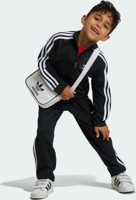 adidas Adicolor Firebird Trainingsanzug schwarz (Junior)