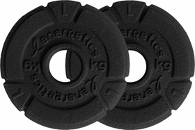 Energetics Gusseisen Hantelscheibe 2x 5kg