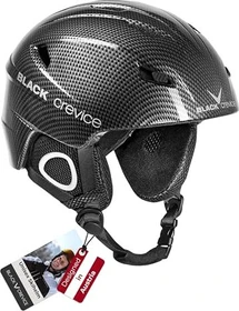Black Crevice Kitzbühel Helm carbon schwarz
