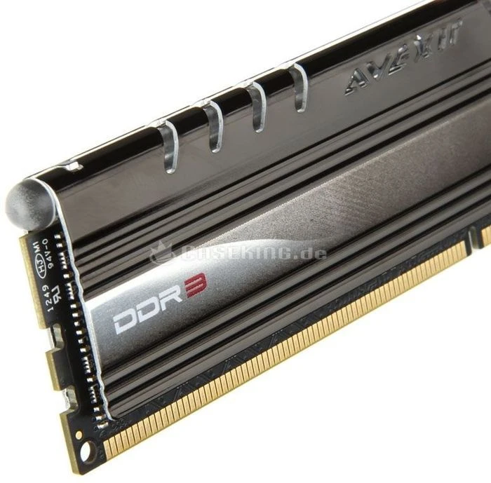 Avexir Core Series LED blau UDIMM 8GB Kit, DDR3-2800, CL12-14-14-35