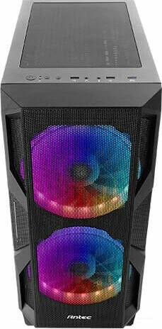 Antec NX800, schwarz, Glasfenster