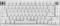 Corsair Gaming K65 Plus Wireless 75% RGB, Frost White, für Mac, MLX RED, USB/Bluetooth, US Vorschaubild