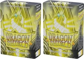 Dragon Shield Matte Sleeves Japanese yellow, 60 Stück