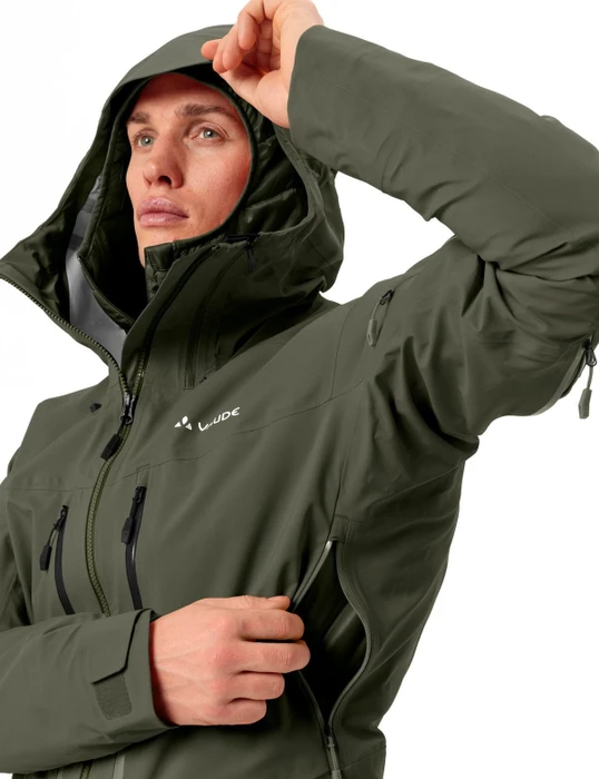 Vaude Monviso 3L Skijacke khaki (Herren)