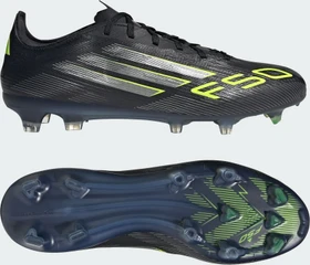 adidas F50 Pro FG core black/iron metallic/lucid lemon