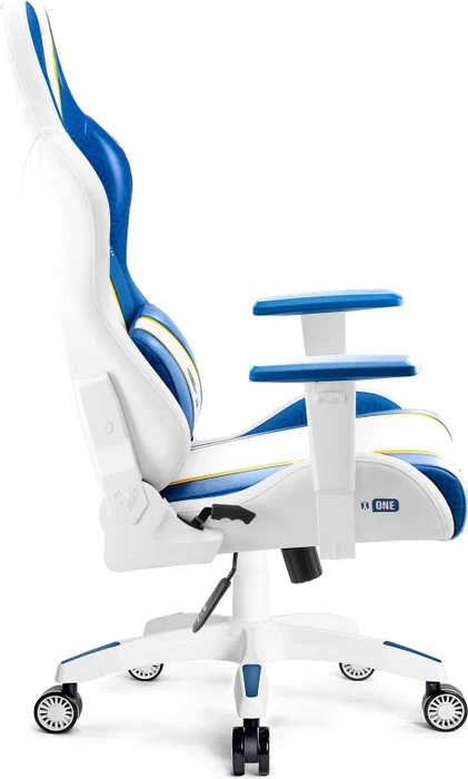 Diablo Chairs X-One 2.0 King Gamingstuhl, Aqua Blau, blau/weiß