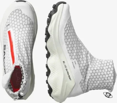 Salomon S/Lab Ultra Dust white/fiery red/vanilla ice