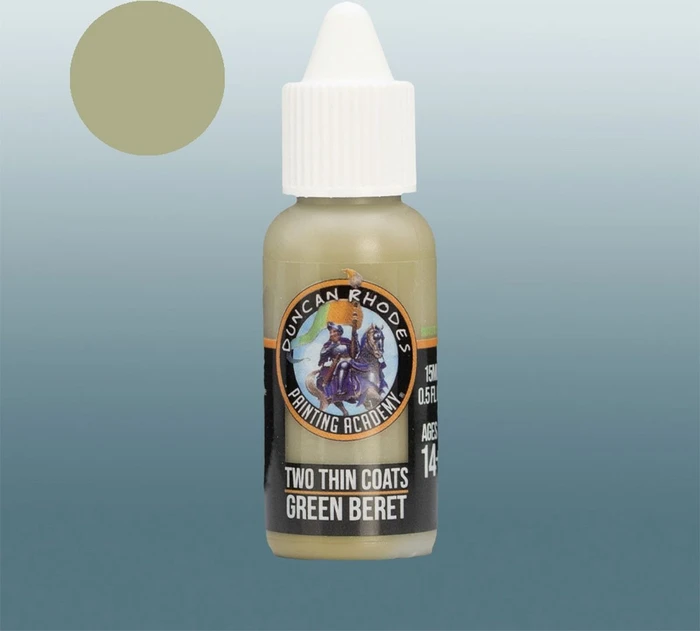 Trans Atlantis Games Duncan Rhodes Two Thin Coats Highlight green beret, 15ml