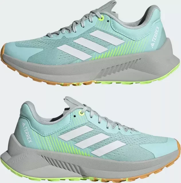 adidas Terrex Soulstride Flow semi flash aqua/crystal white/wonder silver (Damen)