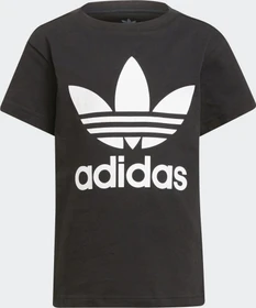 adidas Adicolor Trefoil T-Shirt kurzarm schwarz/weiß (Junior)