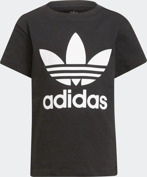 adidas Adicolor Trefoil T-Shirt kurzarm schwarz/weiß (Junior)