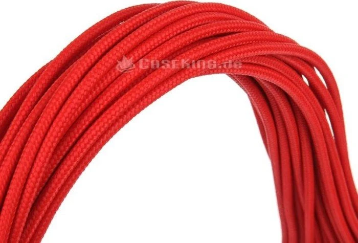 Phanteks Verlängerungskabel Kit für Netzteile, rot, 500mm