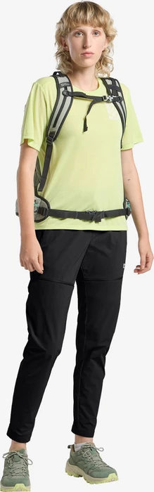 Jack Wolfskin Hikeout Zip-Off Hose lang schwarz (Damen)