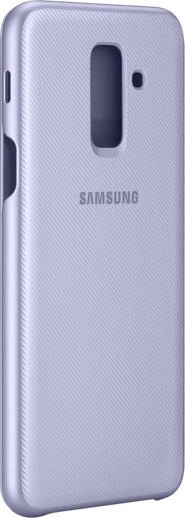 Samsung Flip Wallet für Galaxy A6+ (2018) violett