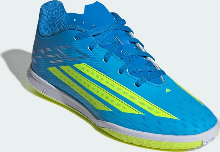 adidas F50 Club IN lucid ray blue/team solar yellow 2/lucid aquamarine (Junior)