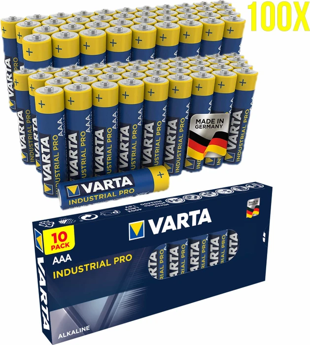 Varta Industrial Pro Micro AAA, 100er-Pack