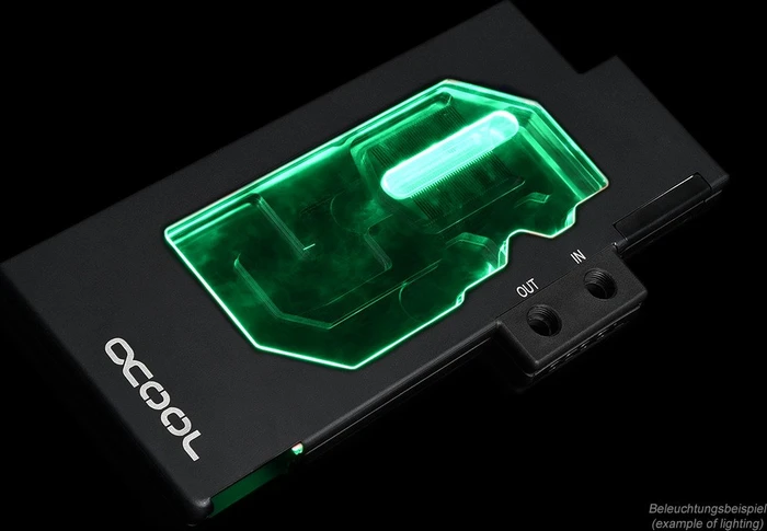 Alphacool Eisblock GPX-N Acryl NVIDIA RTX 2080Ti M01 mit Backplate, schwarz