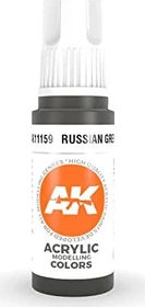 AK-Interactive 3rd Gen Acrylic Colors Acrylic Modelling Colors russian green, 17ml