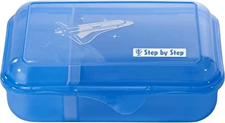 Step by Step Sky Rocket Rico Lunchbox Aufbewahrungsbehälter 900ml blau