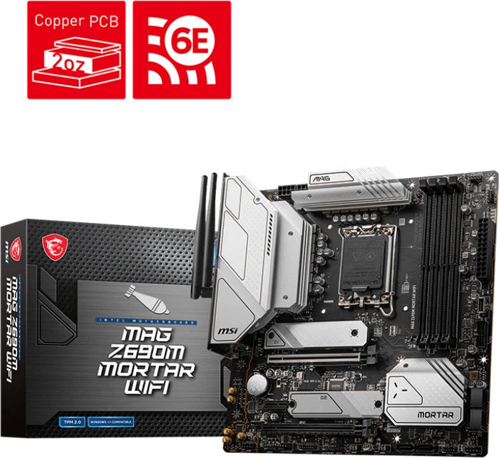 MSI MAG Z690M Mortar WIFI (Intel 1700)