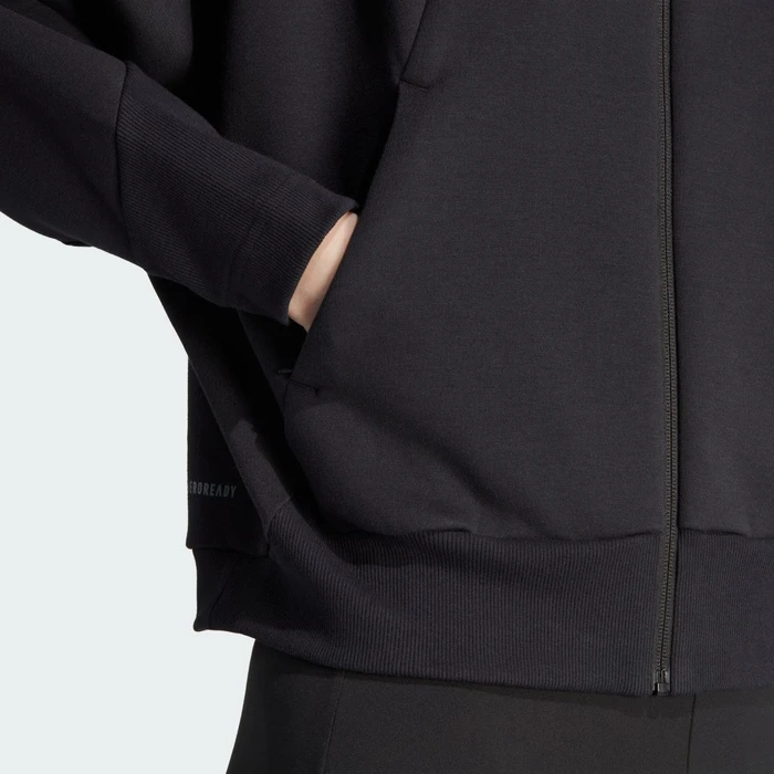 adidas Z.N.E. Zip Hoodie schwarz (Damen)