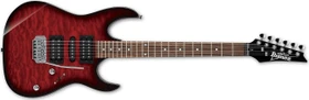 Ibanez GRX70QA TRB Transparent Red Burst