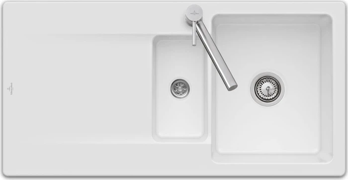 Villeroy & Boch Siluet 60 R Einbau Becken reversibel snow white