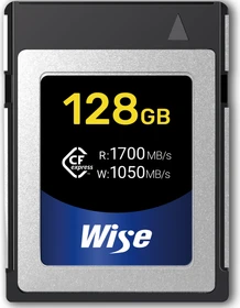 Wise Advanced CFX-B Series R1700/W1050 CFexpress 2.0 Type B 128GB