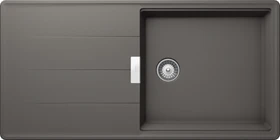 Schock Tia D-100L Unterbau Becken reversibel silverstone