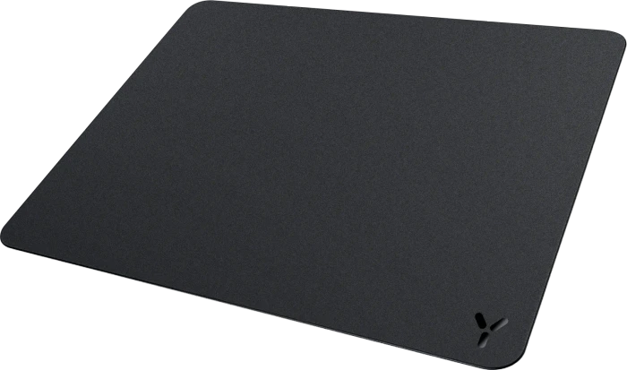ISY IMP-6100 Tempered Glass Mousepad, 400x300mm, schwarz