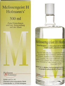 Hofmann & Sommer Melissengeist H Hofmann's Tropfen, 500ml