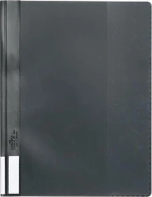 Durable Duralux Transluzent Schnellhefter, A4, schwarz/transparent, 10er-Pack