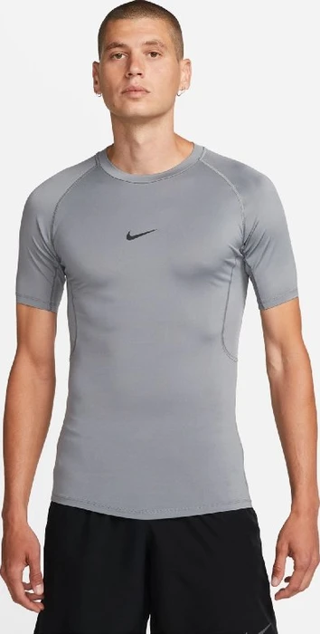 Nike Pro Funktionsshirt kurzarm smoke grey/black (Herren)