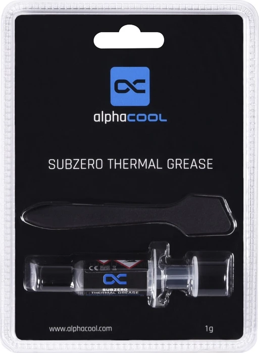 Alphacool Subzero Wärmeleitpaste, 1g, inkl. Spatel