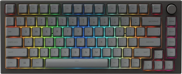 Glorious GMMK Pro 75% Layout Barebone Tastatur, Black Slate schwarz, ANSI