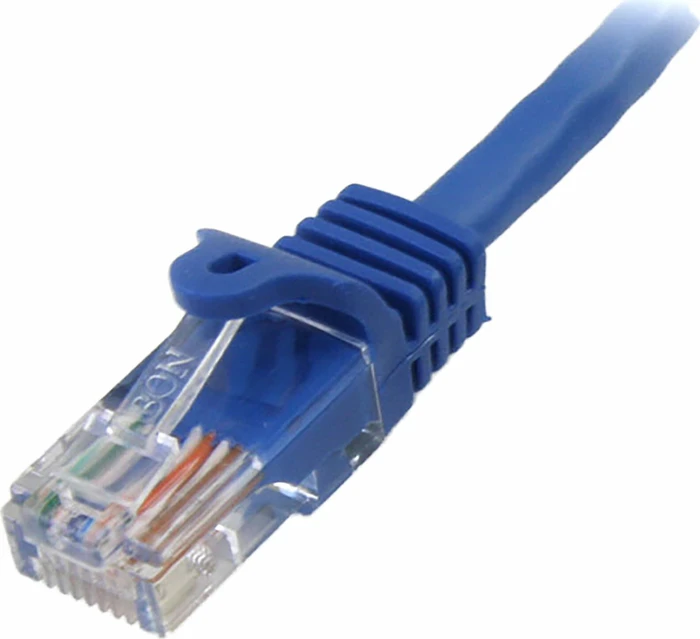 StarTech RNS PVC Patchkabel, Cat5e, U/UTP, RJ-45/RJ-45, 0.9m, blau