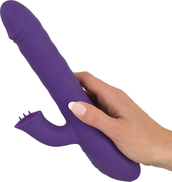 Sweet Smile Thrusting & Rotating Pearl Vibrator