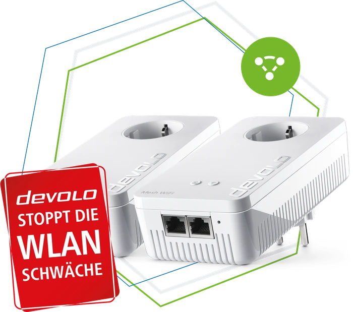 devolo Mesh WLAN 2 Starter Kit, 2er-Pack