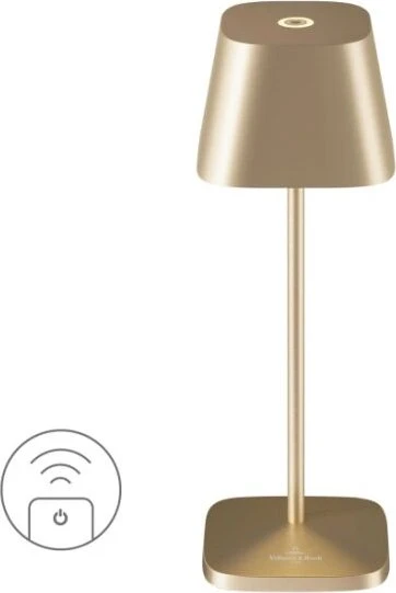 Villeroy & Boch Neapel Micro RC 97267 Akku-Tischleuchte gold